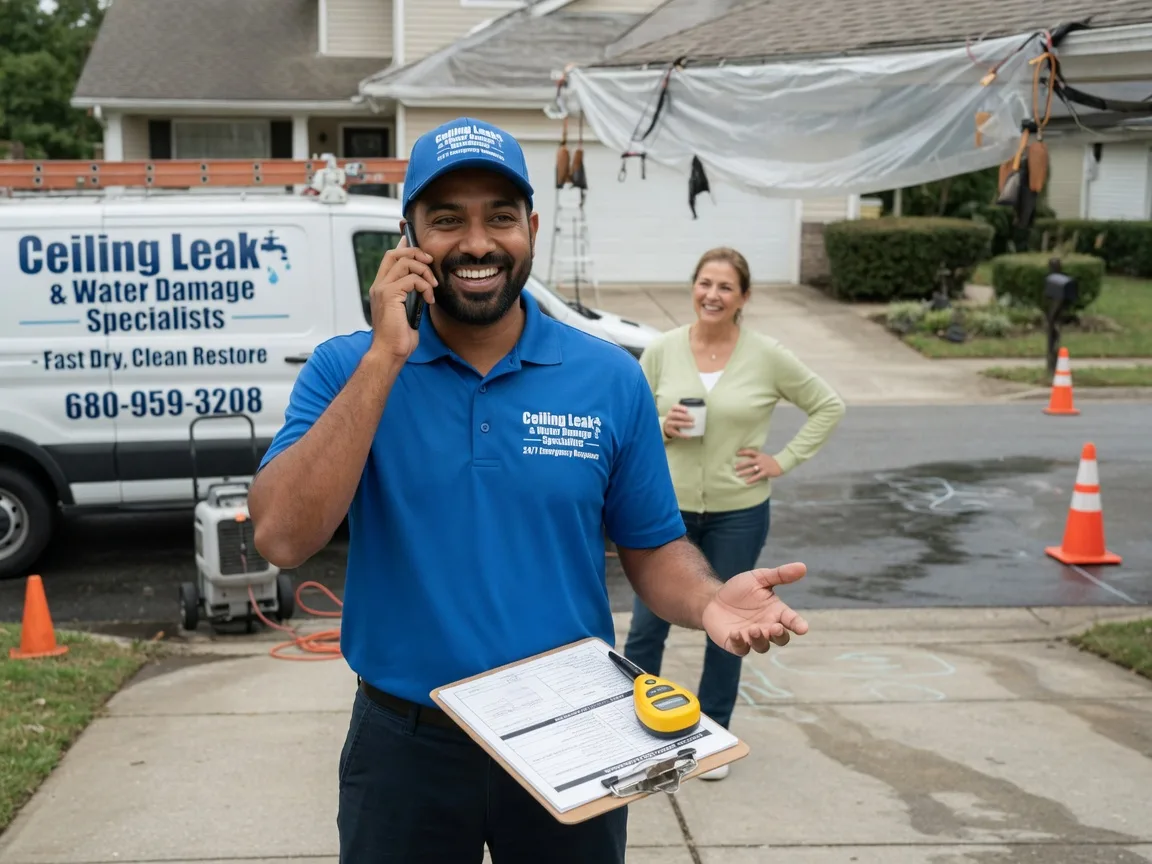 Ceiling Leak Cleanup Sleetmute, AK FAQs